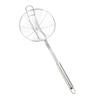 Slotted Spoon Stainless Steel Handle Grip Design Strainer Ladle for Kitchen