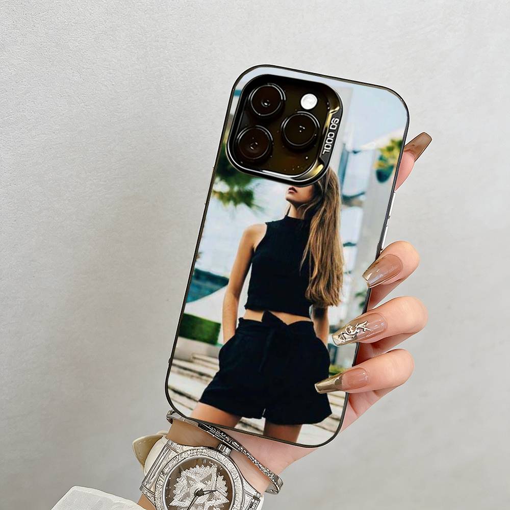 

Beauty shot Phone Case For iPhone 17,16,15,14,13,12,11 Plus,Pro Max,XS,Colorful Silver Phone case Funda Cover iPhone17ProMax