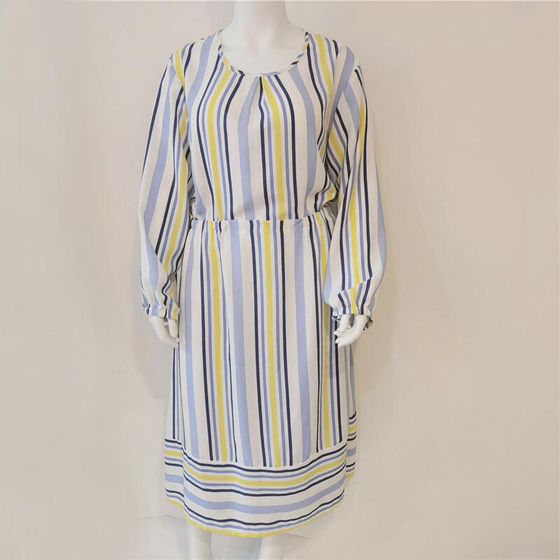 Plus Size Arabic Muslim Casual Robe - Spring/Summer Middle Eastern Dress