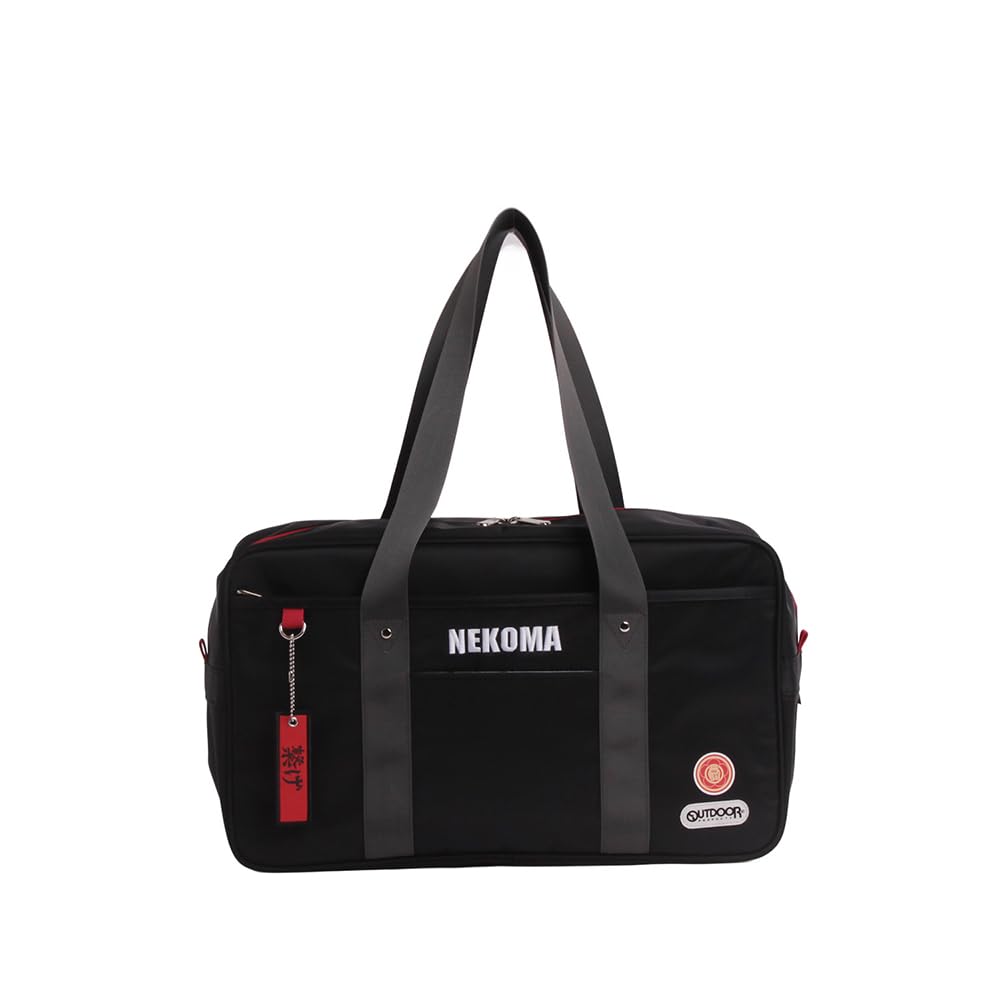 x OUTDOOR School Bag ODHQ120 [Haikyu!! PRODUCTS] Black/Red