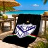 Club Atlético Vélez Sársfield Beach Towel, Quick-drying, Easy to Care for, Suitable for Both Fitness and Beach Vacations,Sports Essential