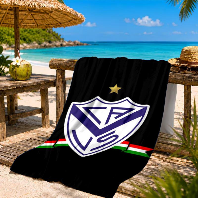 Club Atlético Vélez Sársfield Beach Towel, Quick-drying, Easy to Care for, Suitable for Both Fitness and Beach Vacations,Sports Essential