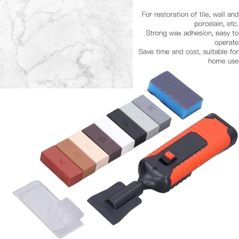 

Multicolor Tile Crack Repair Set Includes Wax Melter Scraper Sandpaper Cloth China Mainland