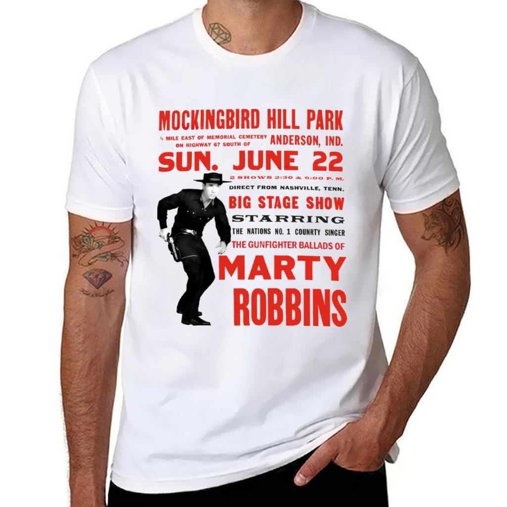 Marty Robbins Concert Essential Tshirt T Shirt Unisex Designer Tshirt