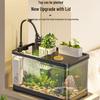 Compact Ecological Fish Tank 2025: All-in-One Filtration & Oxygenation System for Goldfish – Complete Set