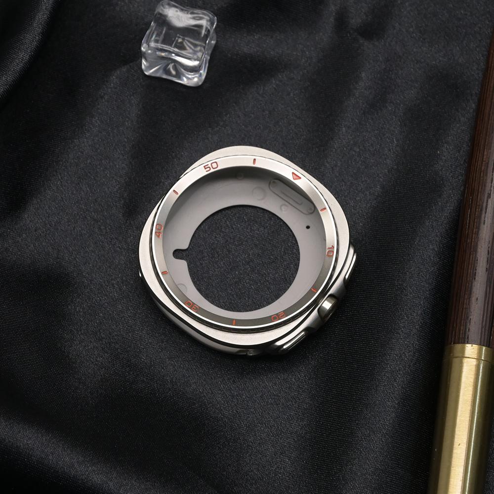 Aluminium Alloy Case for Samsung Galaxy Watch 8 44mm 40mm Hard Frame Protector Cover for Samsung Watch 8 Accessories Protective