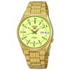 Seiko 5 Автоматические Сделано в Seiko Five Зарубежные Полный Люмибрайт Мужские Часы, Япония, SNK578J1, Модель, Золото