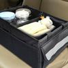 Organizador de Porta-Malas de Carro Impermeável Dobrável Resistente Organização de Carro à Prova de Poeira Múltiplos Compartimentos Acessórios Automotivos Porta-Malas