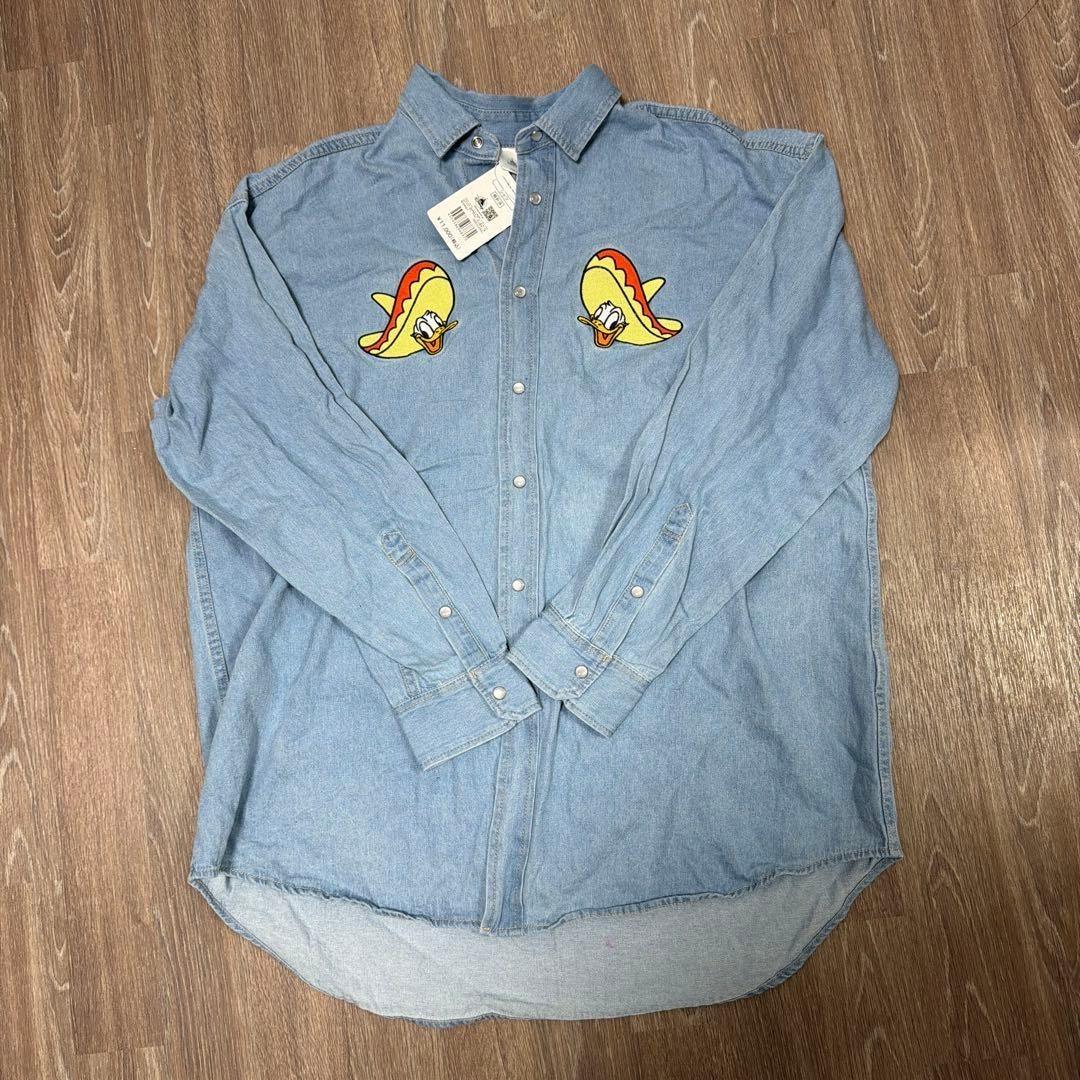 Japan Tokyo Disney Store Donald long sleeve shirt THREE CABALLEROS 80TH