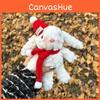 Plush Bunny Stylish Doll Keychain With Soft Fabric And Adorable Design Kids For