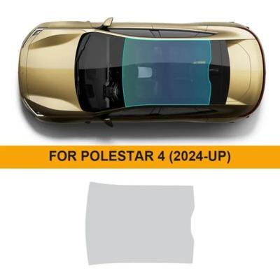 TPU PPF Car Sunroof Insulation Film For Polestar 4 Long Range 2024 2025 2026 Ice Armor Protection Resistant Car Sunroof Stickers