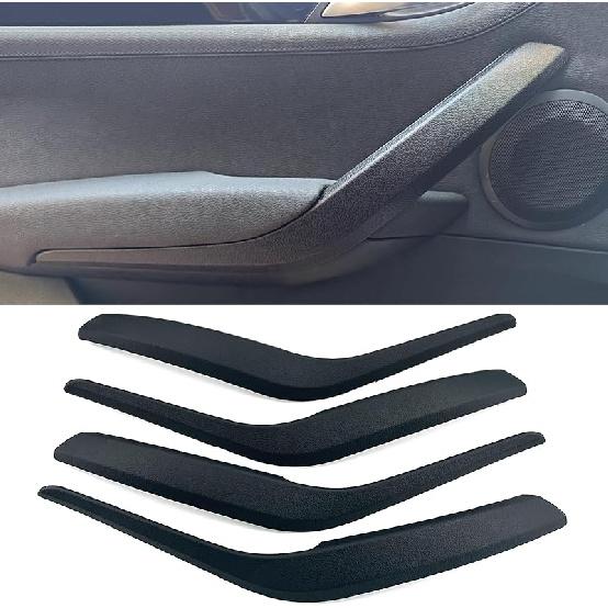 Car Door Handle For BMW X2 F39 X1 E84 F48 2010- Interior Door Handles Replace Cover Car Door Pull Accessories (Carbon Fiber Color)