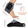 Cordless Electric Ankle Heating Pad Rechargeable Vibration Foot Ankle Massager Hot Compress Ankle Joint Therapy Device