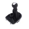 For Seat Leon MK2 1P 2005-2012 Altea XL 2004-2012 Toledo MK3 2004-2009 Car Gear Shift Knob with Leather Boot Car Accessories
