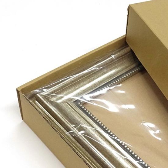 Large Oil Painting Frame 8111 Acrylic Specification with Wall Hook (F10, Silver)