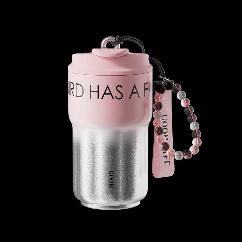 GOOM Pure Titanium Insulated Coffee Straw Mug