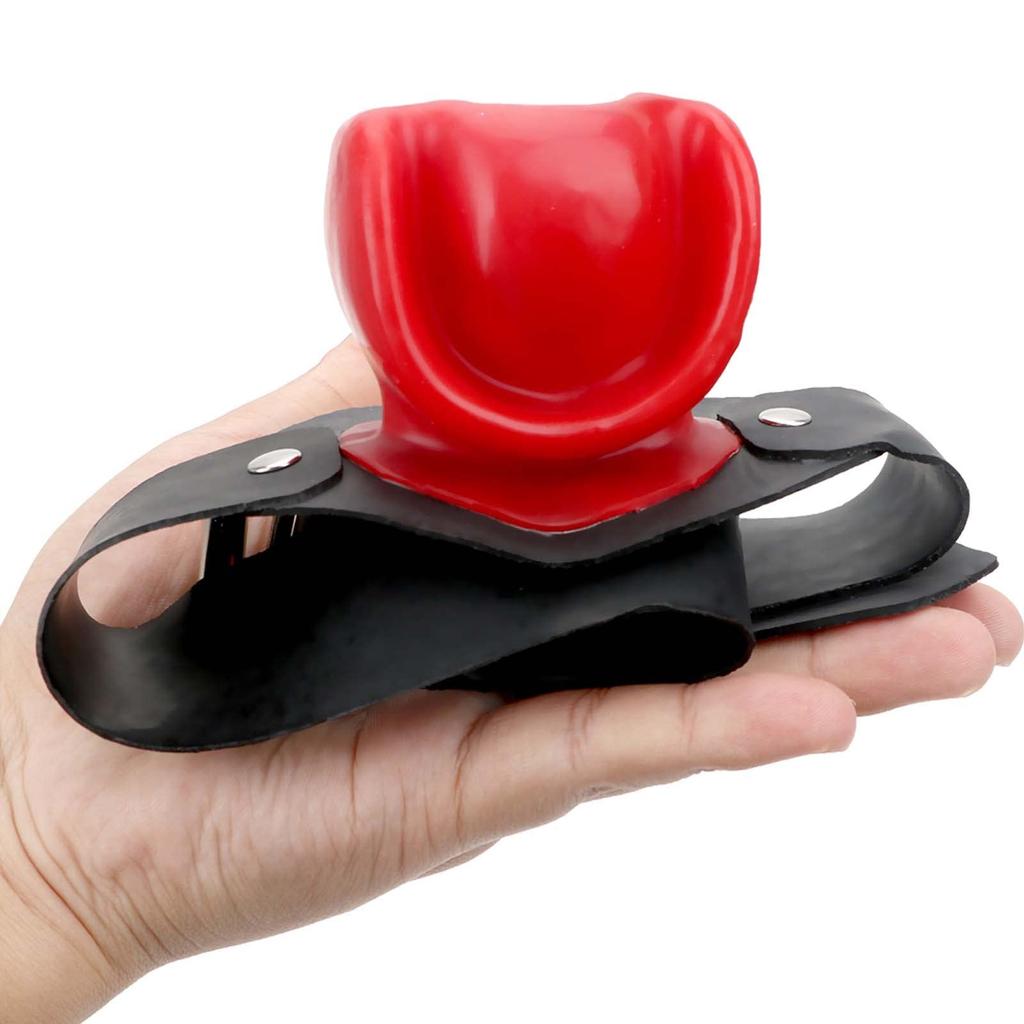 Emoi Mouth Natural Latex SM Toy for Restraint SM Adult Captive Bondage Fills the Whole Red Gag, Drool-Restraining, Gag, Women, Gag, Play, Gag,