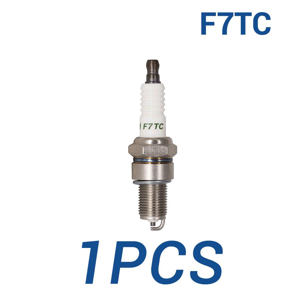Hot Sale High Performance Torch Spark Plug F7TC Candel for BP7ES for  IW22/VW22/W22EP-U Ignition System Engines Components 1 piece F7TC