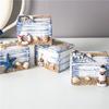 Jewelry Storage Wood Box With Mediterranean Style Vintage Multipurpose Small Items Case For Travel Organiser