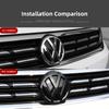 Golf 7 7.5 MK7 MK7.5 GTI 2026 Het För VOLKSWAGEN VW Interiördekaler Bilmärke Främre Grill Bakre Bagagelucka Skydd Dekal 3D D