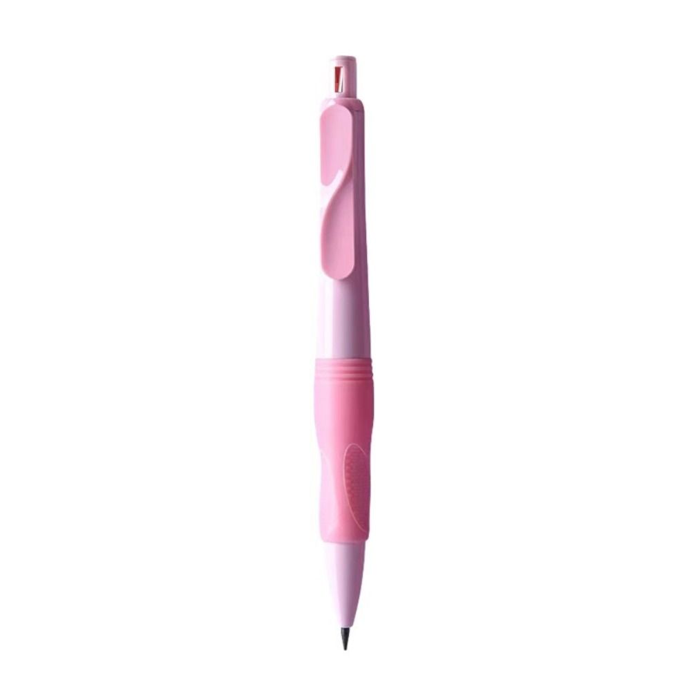 Grip Posture Correction Automatic Pencil 2.0mm Propelling Pencil Creative Movable Pencil  Students розовый