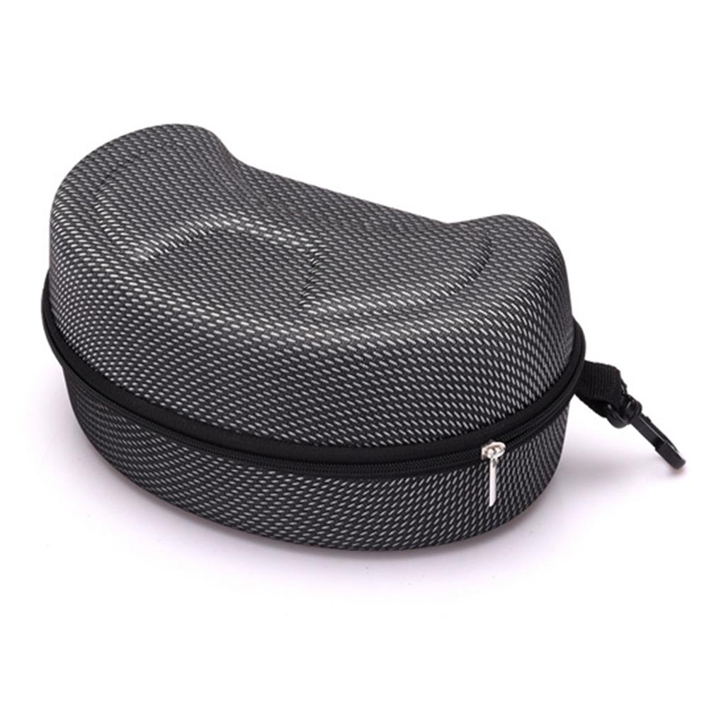 EVA Skiing Goggle Case Sunglasses Carrying Zipper Hard Box Scratch-resistant Snowboard Sunglasses Organizer Case