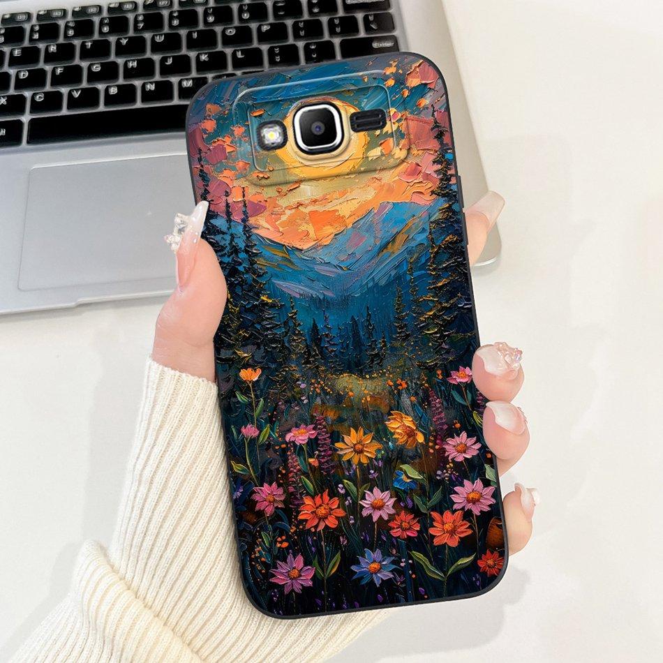 Dla Samsung Galaxy J2 Prime G532 Modne Etui Malowane Plaża Zmierzchu Dla Samsung Grand Prime G530 G531 Miękkie Silikonowe Etui