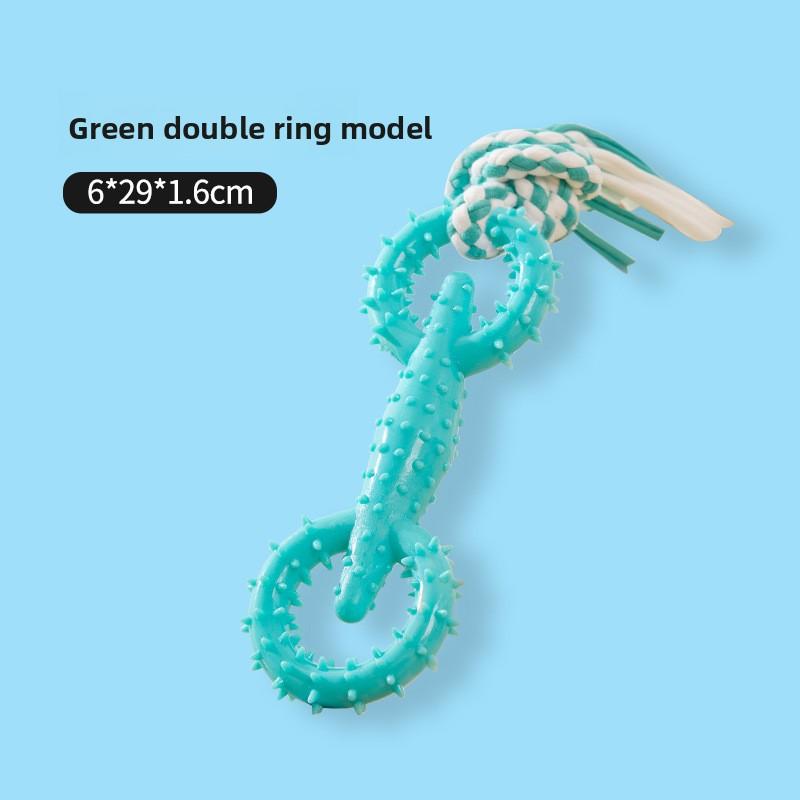 Dog Teething Toys, Small and Medium-sized Dog Biting Toys, Self-entertaining and Sound-making Spherical Pet Toys