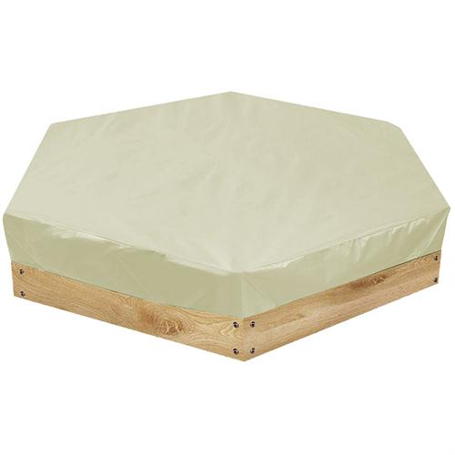 Hexagon Sandbox Cover Waterproof Anti-UV Dustproof 190T Polyester Taffeta Outdoor Sand Pit Covers Patio Furniture Protector