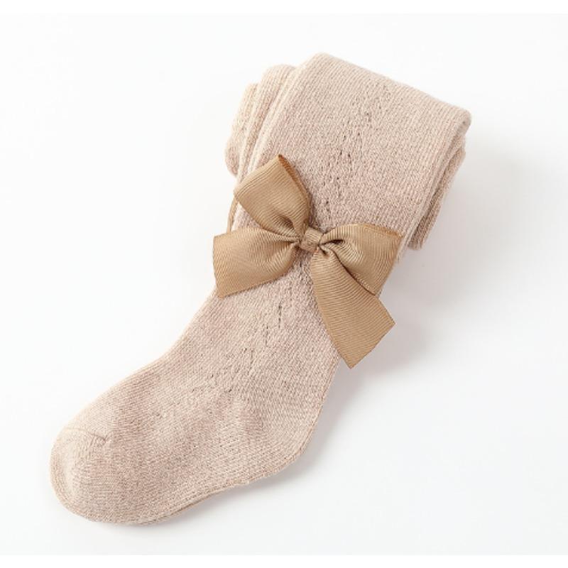 Eleganckie, dziewczęce rajstopy Chic Simplicity Kids Girl w jednolitym kolorze, modne, koreańskie legginsy, pończochy, jesień, wiosna, grube, bawełniane rajstopy