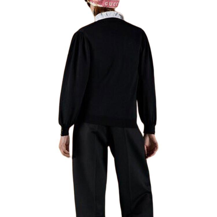 fine-knit wool cardigan 695848-XKCBW-1000
