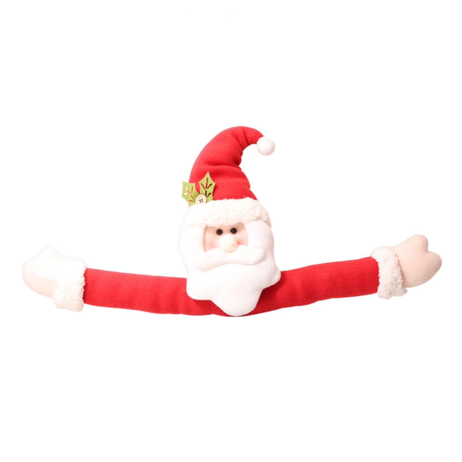 

Рождественская пряжка для штор, мультяшный снеговик, подхват для штор, зажим для штор, съемные кольца для штор, домашний декор