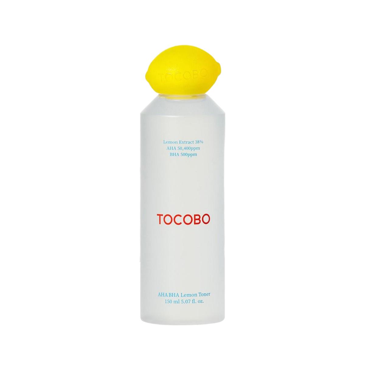 TOCOBO AHA BHA Lemon Toner Gentle Exfoliating & Brightening Care 150ml