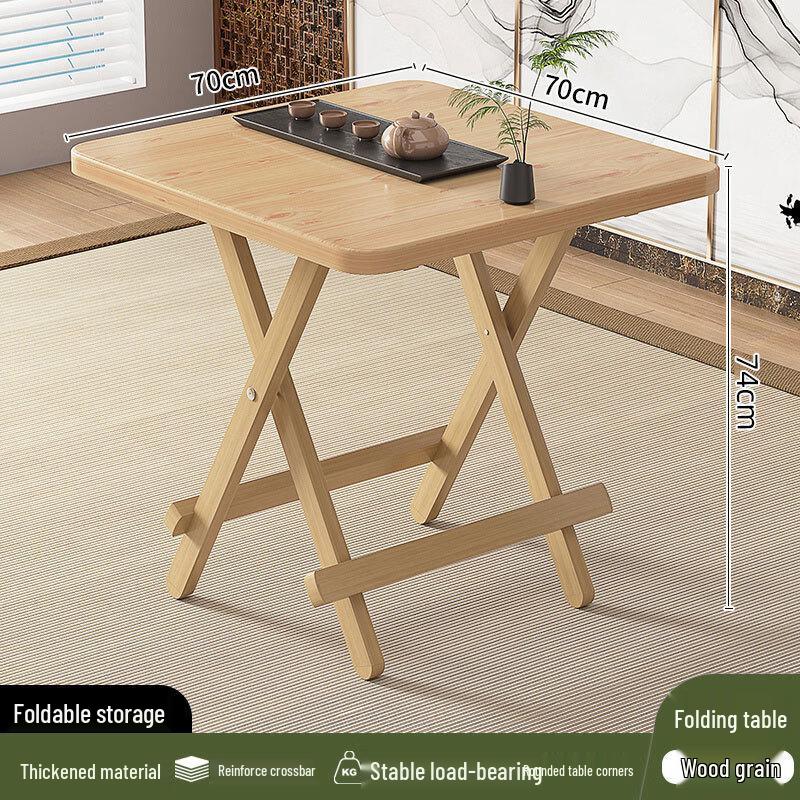 Portable Folding Square Table