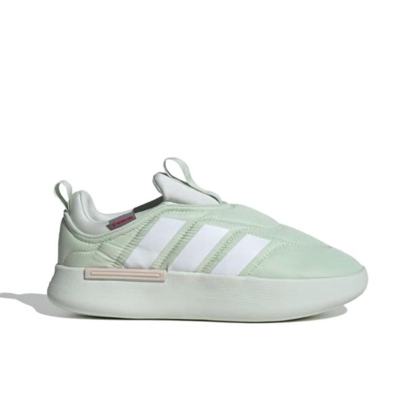 Adidas Adipuff Comfortable Soft Non-Slip Low-Top Lifestyle Shoes Unisex Shoes Green JP7709