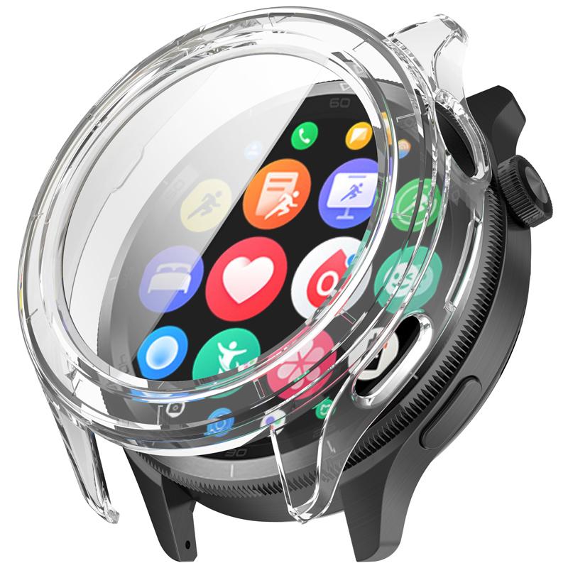 Tempered Glass+PC Case For Xiaomi Watch S4 Full Screen Protector Bumper Cover For Xiaomi Watch S4 eSIM Smart Accessorie