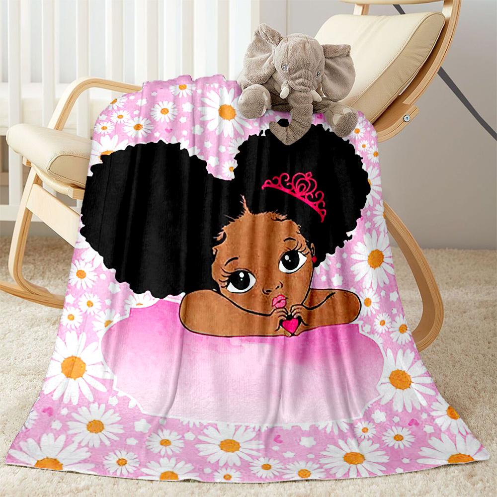 Golden Princess Shine Blankets are suitable for living rooms,making them an ideal choice for outdoor travel and gifts.