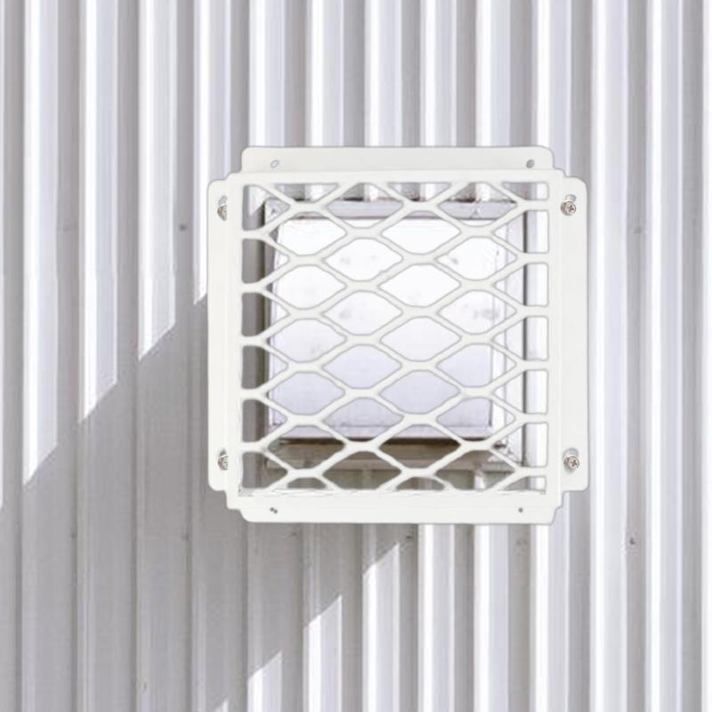 2Pcs Dryer Vents Bird Guard Replacement Carbon Steel Ventilation Bird Cage for 3 To 4inch Exhaust Fan Cover Easy To Use