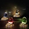Lava Dragon Egg Resin Statue Ornament Room Decoration Dinosaur Eggs Collection Kid Gift Sculpture Crystal Gemstone Souvenir Home