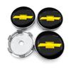 4pcs 60mm Car Wheel Center Hub Center Cap Rim Hub Dustproof Cover For Chevrolet Captiva Colorado Cruze Spark Malibu Car Trax