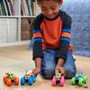 Hot Wheels Monster Truck Vehicle Mini Ages Light-Up Assortment, Toys, Cars, 6-Car Box, 3+, Multi-Purpose, JFX08-986E