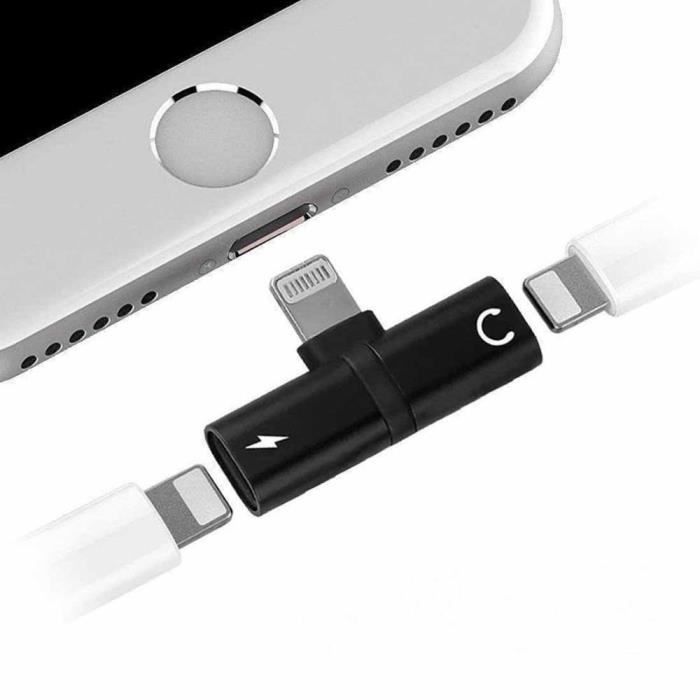 Adaptor Splitter - MYWAY - Încărcare și Audio - Lightning - Compatibil iPhone - Ușor și Portabil