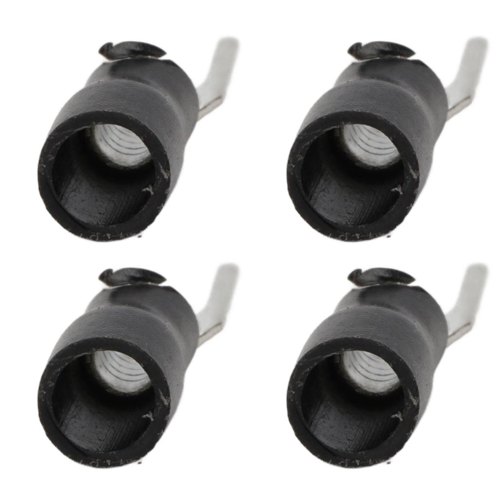 100PCS Insulated Wire Terminal U Type Fork Spade Electrical Crimping Copper Connectors 16‑14AWG