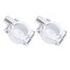 2PCS 25mm Motorcycle Handlebar Mirror Mount Holder Clamp Bracket Adapter Universal for Motorbike