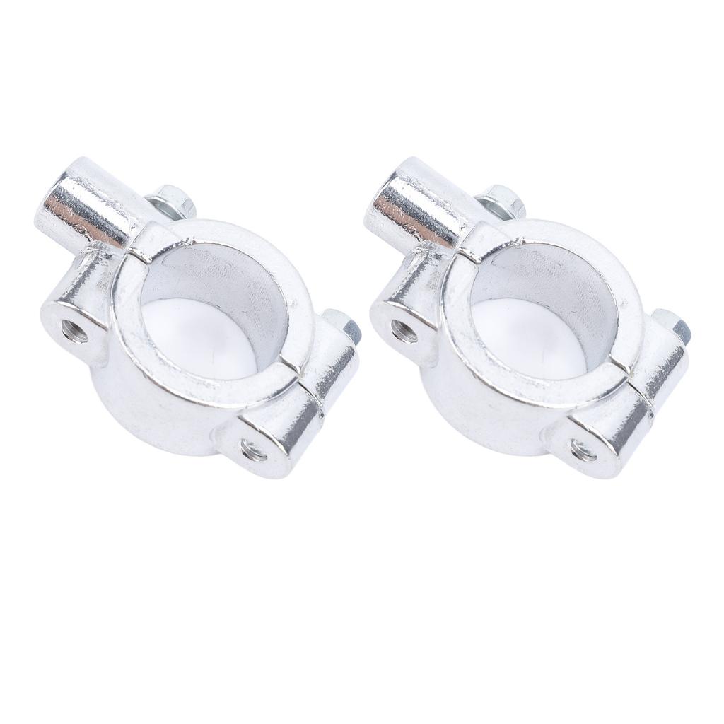 2PCS 25mm Motorcycle Handlebar Mirror Mount Holder Clamp Bracket Adapter Universal for Motorbike