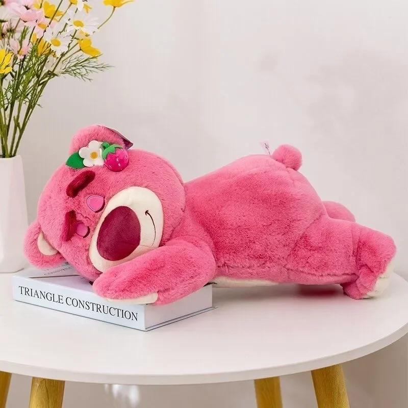 Kawaii Toy Story Lotso Strawberry Bear Stuffed Toys Cartoon&Cute The Bear Plush Dolls Birthday Gifts For Kids Girlfriend
