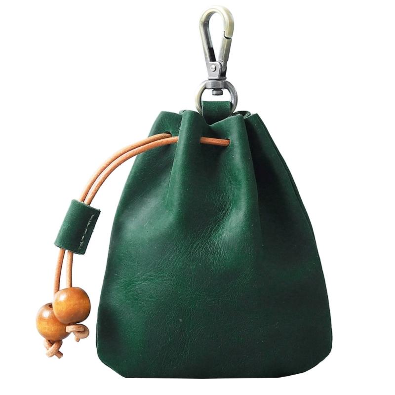 Renaissance Belt Pouch Medieval Drawstring Purse Leather Bag for Cosplay