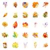 50 Non-infringement Autumn Plant Graffiti Stickers Pp Waterproof Decorative Stickers