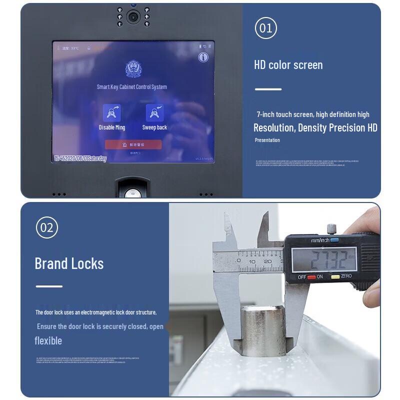 Biometric Smart Key Management Cabinet