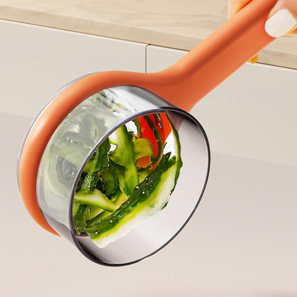 Storage Peeler with Container Multifunctional Vegetable Fruit Peeler for Home Kitchen